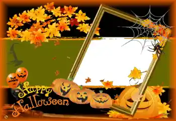 Foto-effetti della categoria Feste varie № 58854. Scrittura sulla cornice: Happy Halloween