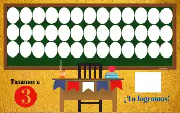 Scrittura sulla cornice: Our class