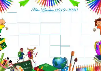 Scrittura sulla cornice: Our class